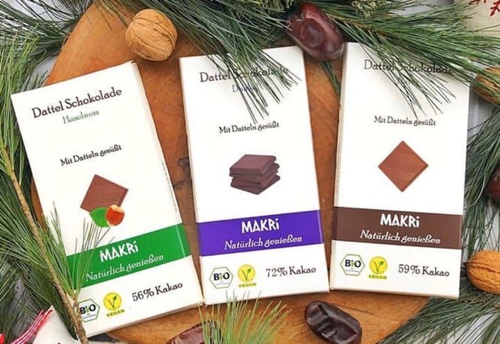 review photo of Makri Vegane Schokolade gesüßt mit Datteln shared by @vegan-fitness on 14 Apr 2020 - review