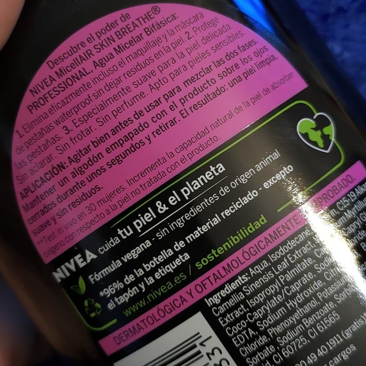 review photo of Nivea MicellarAir shared by @leyihdz on 06 Dec 2021 - review