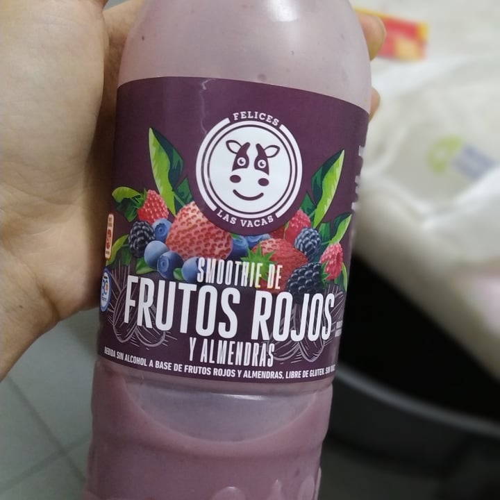 photo of Felices Las Vacas Smoothie Frutos Rojos Y Almendra shared by @rocio31 on  07 Aug 2021 - review