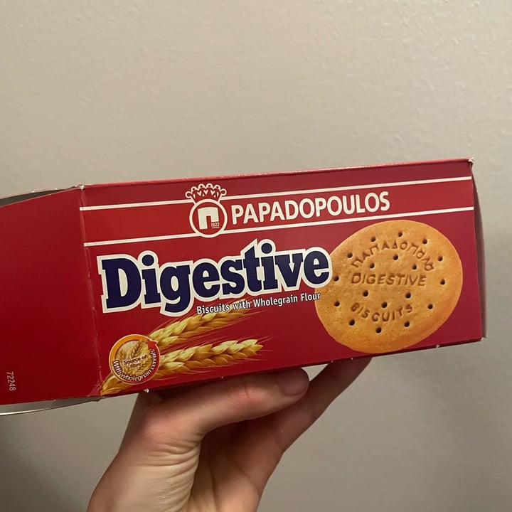 photo of Papadopoulos Digestive Biscuits Papadopoulou shared by @elviradeleo on  20 Dec 2022 - review