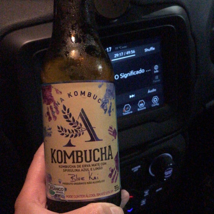 photo of aina kombucha beverage shared by @karunamaa on  12 Jul 2022 - review