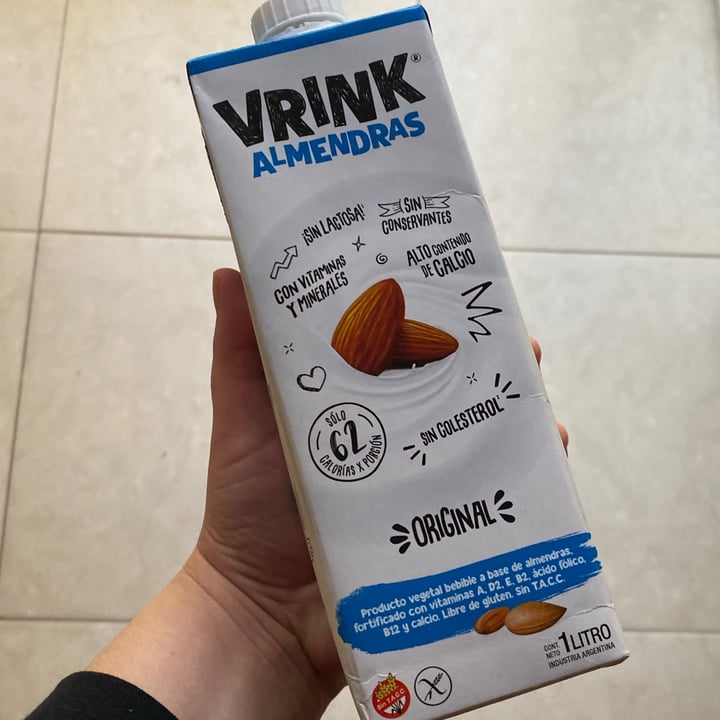 photo of Vrink Vrink Original de Almendra shared by @aguscarb on  02 Aug 2021 - review