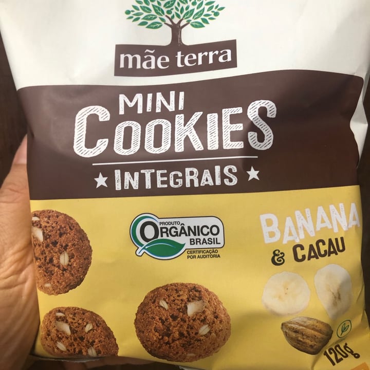 photo of Mãe Terra Mini cookies banana e cacau shared by @leirykelly on  22 Jul 2021 - review