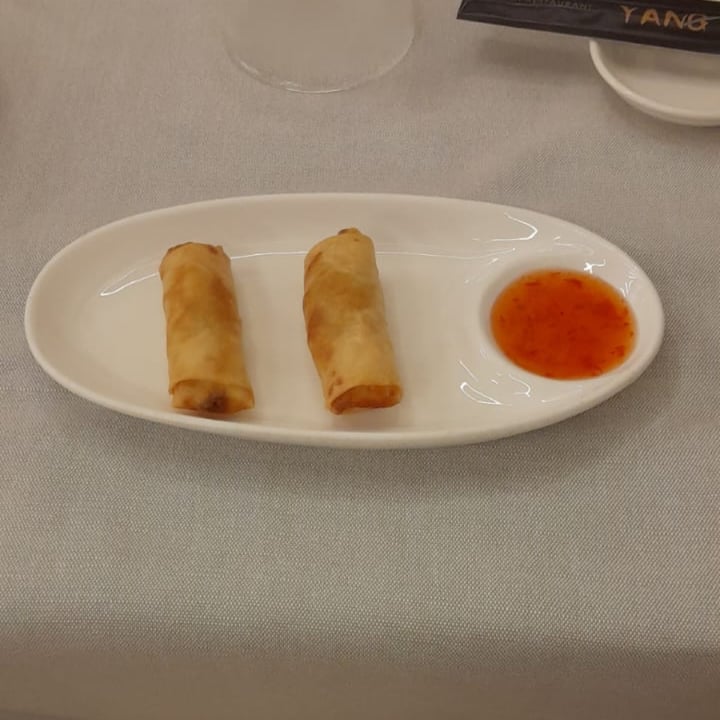 review photo of YANG ASIAN RESTAURANT Involtini primavera shared by @vegpeach on 25 Aug 2022 - review