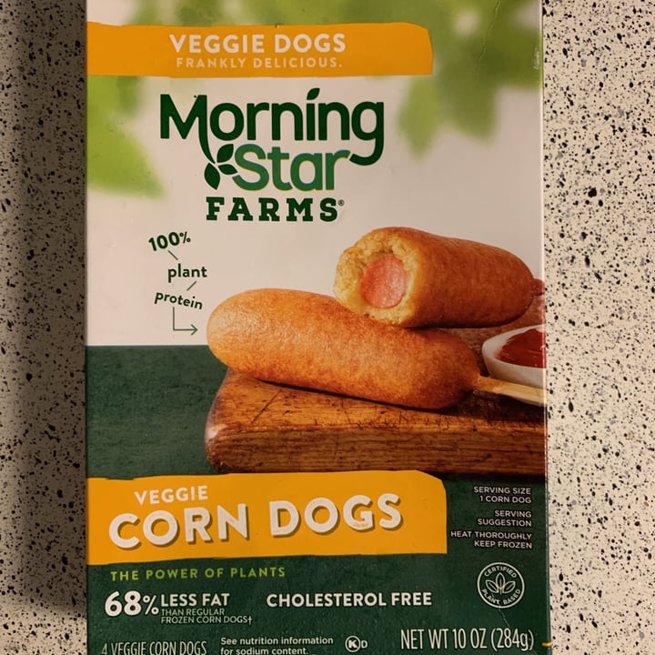 photo of MorningStar Farms Veggie Corn Dogs shared by @mayjaquez on  10 Oct 2020 - review