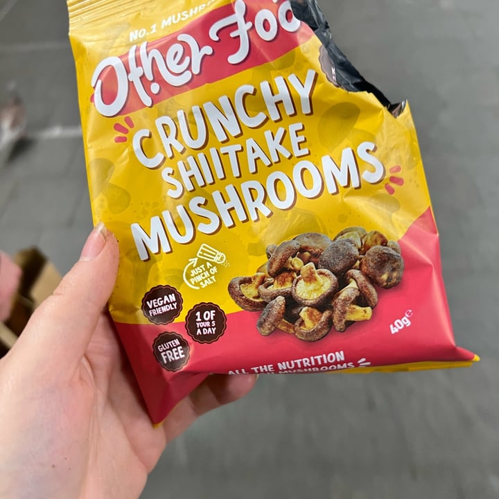 review photo of Other Foods Crispy shiitake mushrooms shared by @unicornjumper on 27 Oct 2022 - review