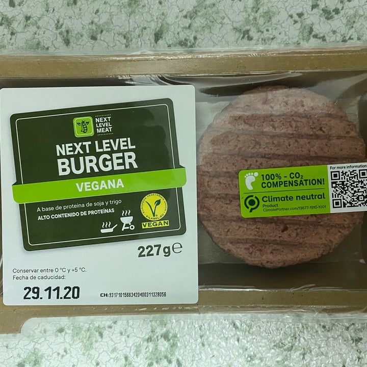 photo of Next Level Meat Next Level Burger shared by @cauliflower on  24 Nov 2020 - review