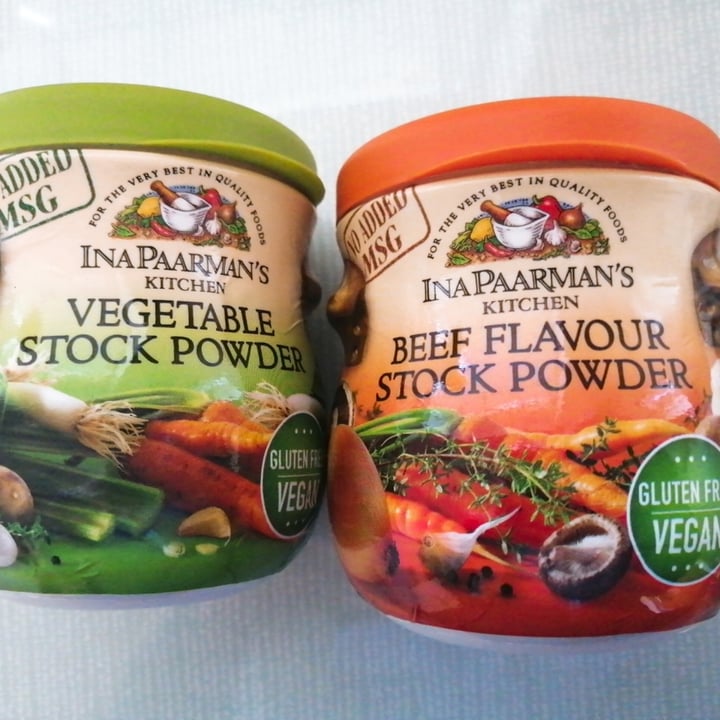 photo of Ina Paarman’s Kitchen Vegetable And Beef Stock powders shared by @jennalennn on  26 May 2021 - review