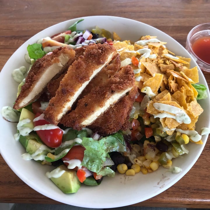 photo of I Am Vegan Babe Cafe Chicken salad shared by @vegan-alien on  13 Jul 2020 - review