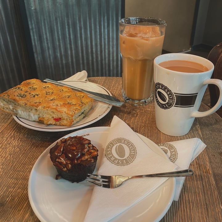 review photo of Espresso House focaccia sandwich shared by @julianavoss on 27 Oct 2022 - review