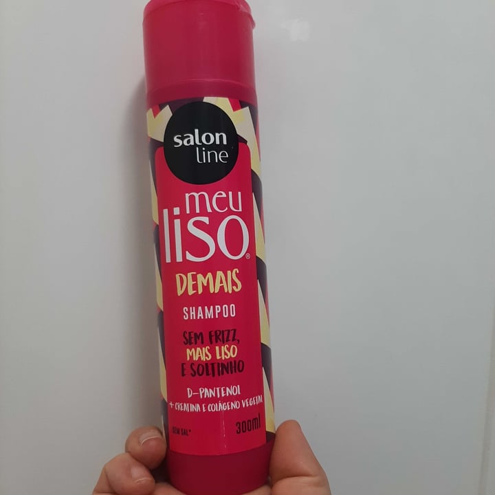 photo of Salon line Shampoo Meu Liso Demais shared by @joanajardim on  11 Aug 2021 - review