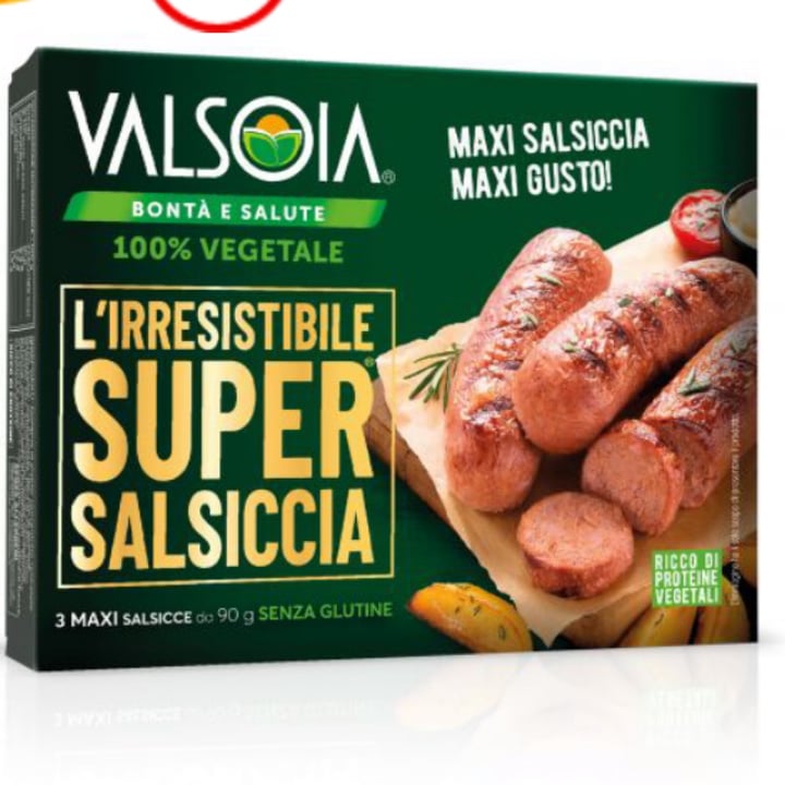 photo of Valsoia L’irresistibile Super Salsiccia (Sausage) shared by @beneb on  13 Apr 2022 - review