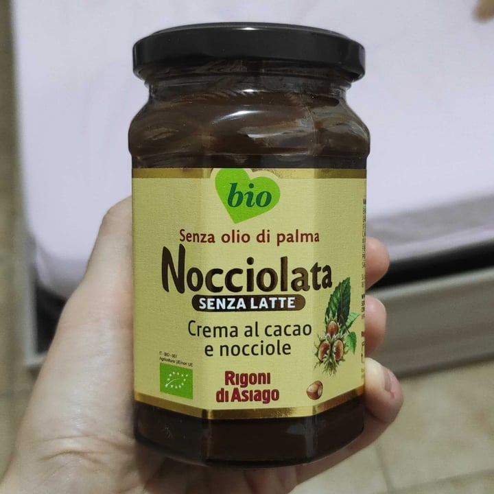 photo of Rigoni di Asiago Nocciolata Dairy Free Hazelnut Spread with Cocoa shared by @mariastaccatochiara on  05 Jul 2022 - review