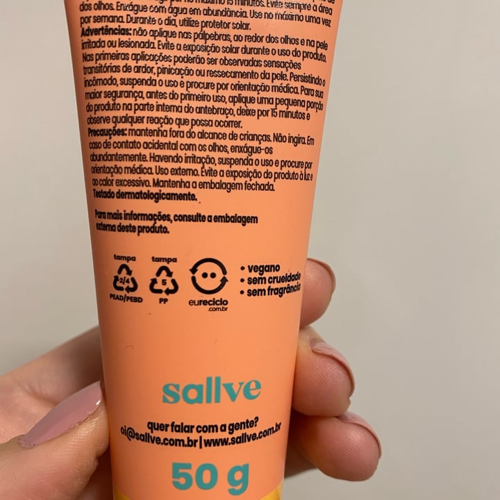 review photo of Sallve Máscara Super Renovadora shared by @dbdincao on 06 May 2022 - review
