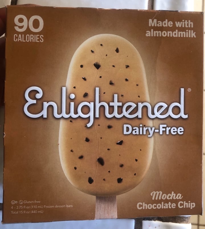 photo of Enlightened Dairy-free Mocha Chocolate Chip shared by @grace on  17 Dec 2019 - review
