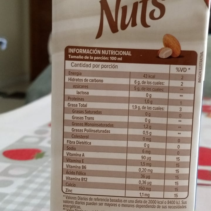photo of Nuts Alimento De Amêndoas shared by @vanessamaiolini on  21 Sep 2022 - review