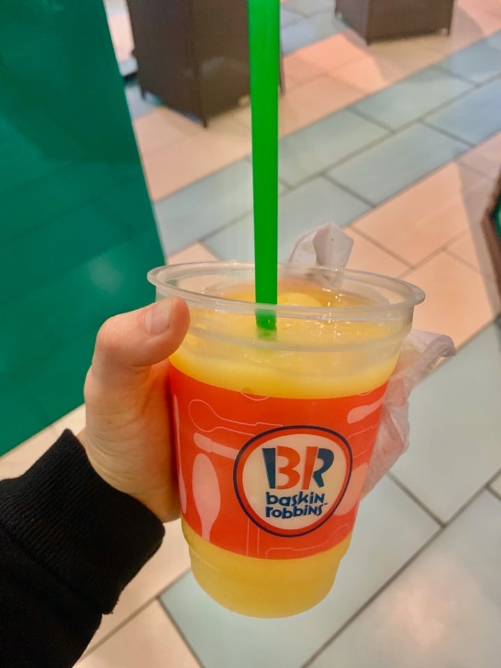 photo of Baskin Robbins Mango Smoothie shared by @domenica on  13 Feb 2020 - review