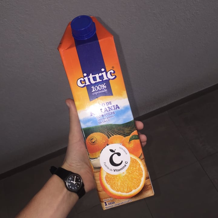 photo of Citric Jugo de naranja Con Pulpa shared by @televape on  06 Dec 2020 - review