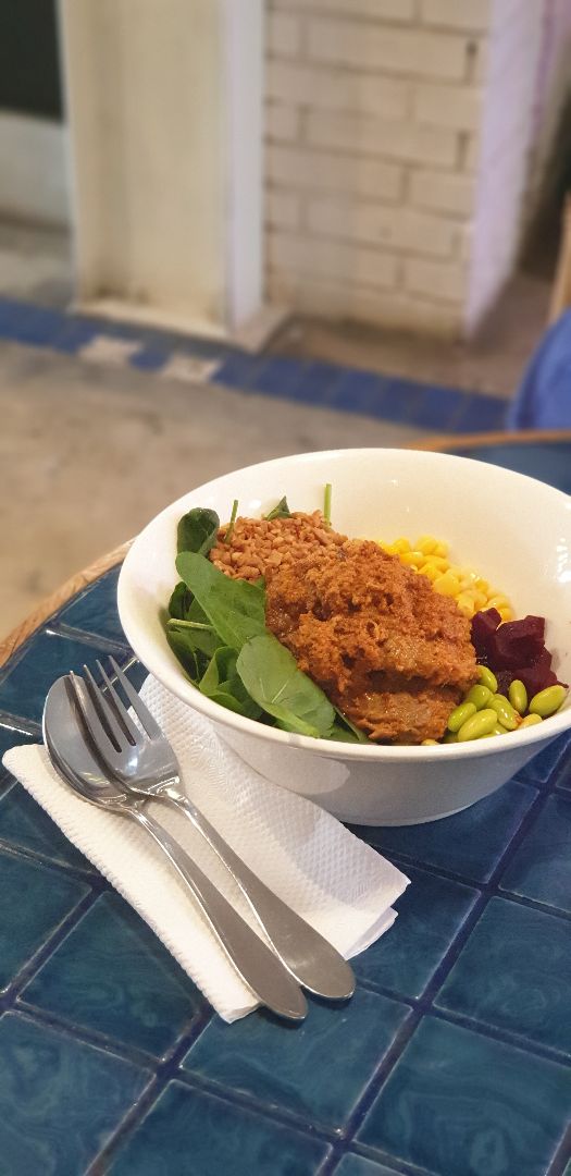 photo of BLUEZONE CENTER Vegan Rendang shared by @shehuntsveganfood on  29 Jan 2020 - review