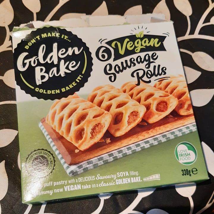 photo of Golden Bake Vegan sausage rolls shared by @cracklepop44 on  17 May 2022 - review