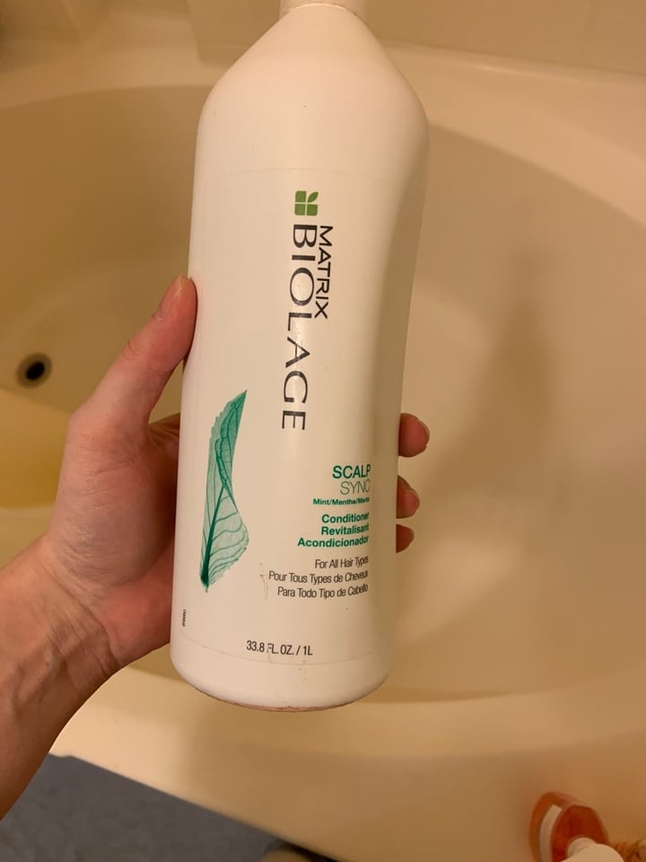 review photo of Biolage Biolage Matrix Scalpsync Conditioner shared by @hollyamber on 01 Jan 2020 - review