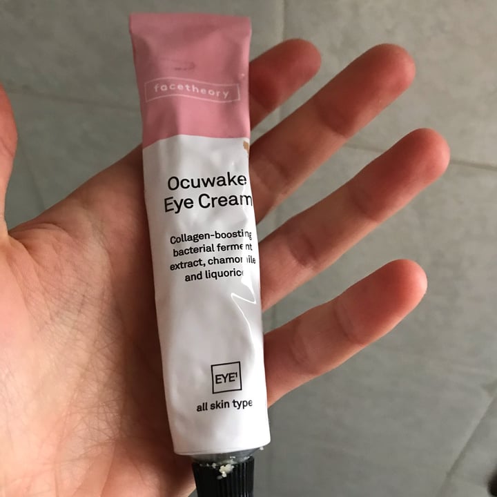 review photo of Facetheory Contorno occhi shared by @valeria96 on 15 Apr 2022 - review