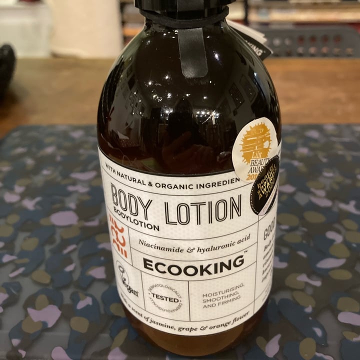 photo of Ecooking Body lotion shared by @gabveg on  10 Apr 2022 - review