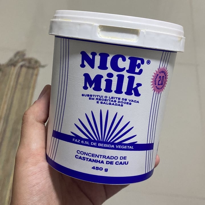 review photo of Nice Milk Concentrado de Castanha de Caju shared by @juliacomin on 14 Oct 2022 - review