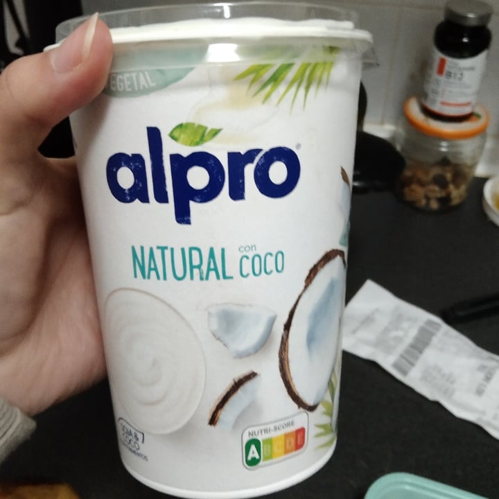 review photo of Alpro Natural Con Coco Yogurt shared by @d4ny3lla on 28 Jan 2022 - review