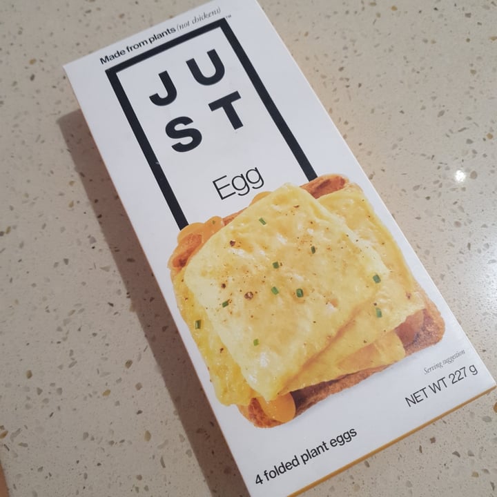 photo of JUST Egg Just Egg Folded shared by @veganfuture on  19 Aug 2021 - review