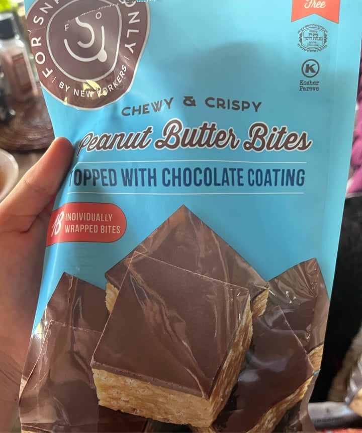 photo of For Snackers Only Chewy and Crispy Peanut Butter Bites with Chocolate Coating shared by @seriema on  21 Jun 2022 - review