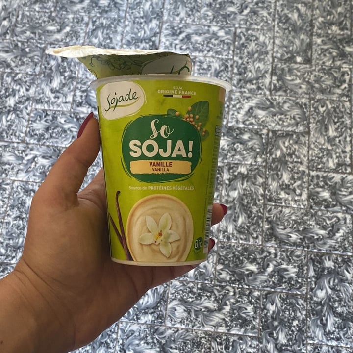 photo of Sojade So Soja! Vanilla Yogurt alternative 400g shared by @buonabellabrava on  17 May 2022 - review