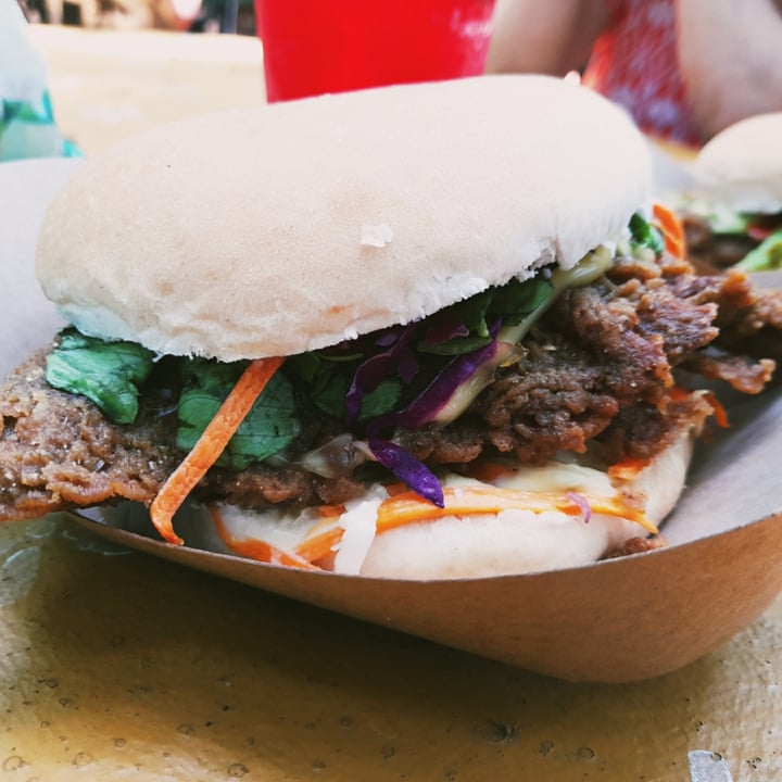 review photo of Buttercup vegetarian and vegan Cafe KFV burger shared by @chloelloyd on 23 Dec 2020 - review