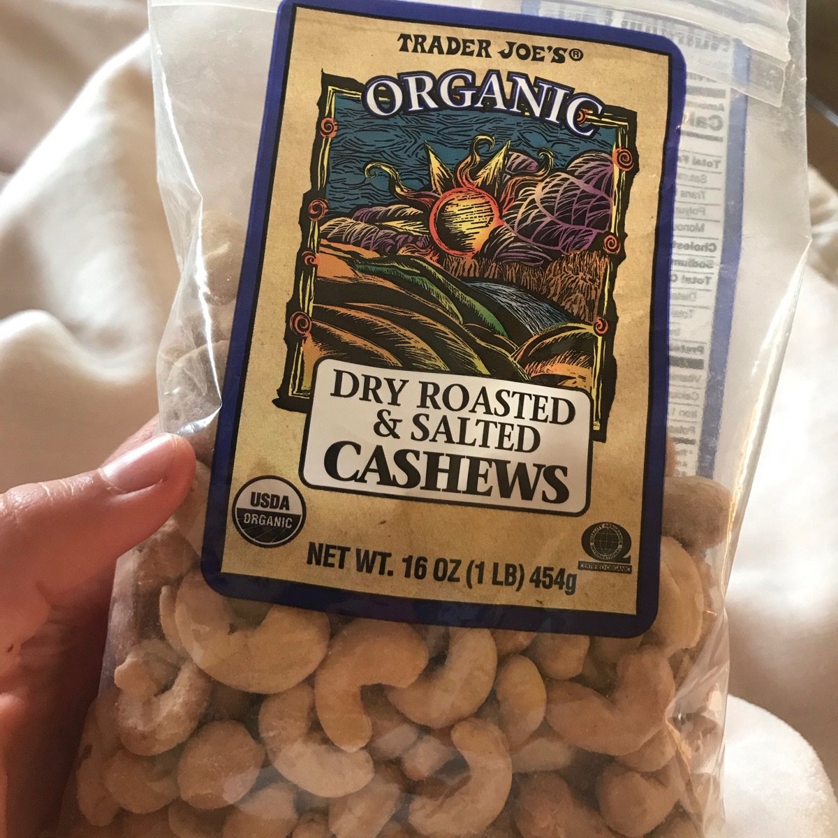 Trader Joe's Organic Dry Roasted And Unsalted Cashews Reviews abillion