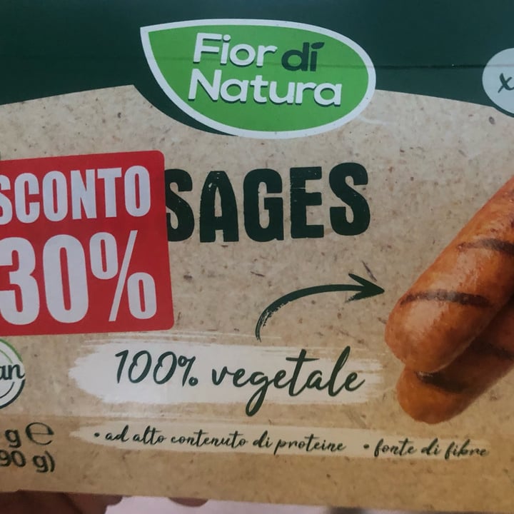 photo of Fior di Natura V-sausage shared by @irenecarrubbavegchef on  06 Jul 2022 - review