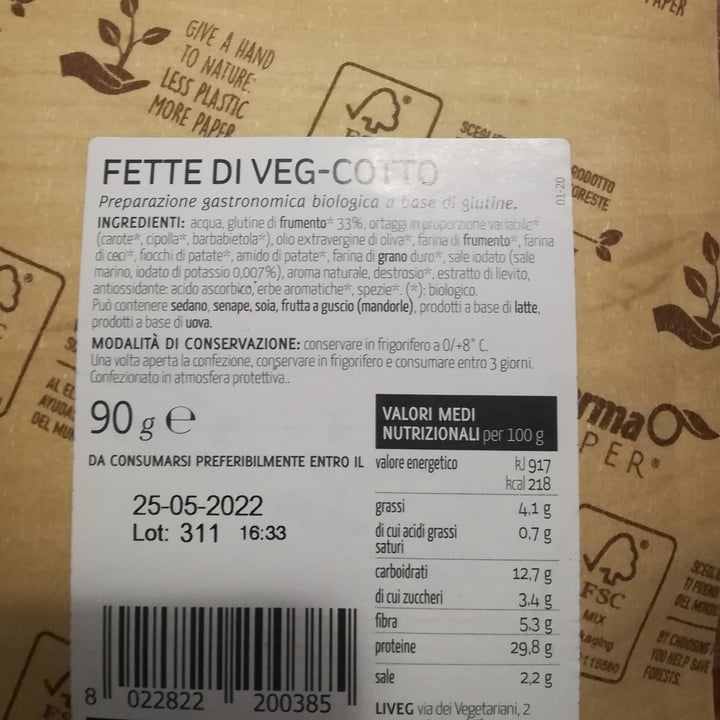 review photo of Liveg Fette di veg-cotto shared by @sarabi on 19 Jun 2022 - review