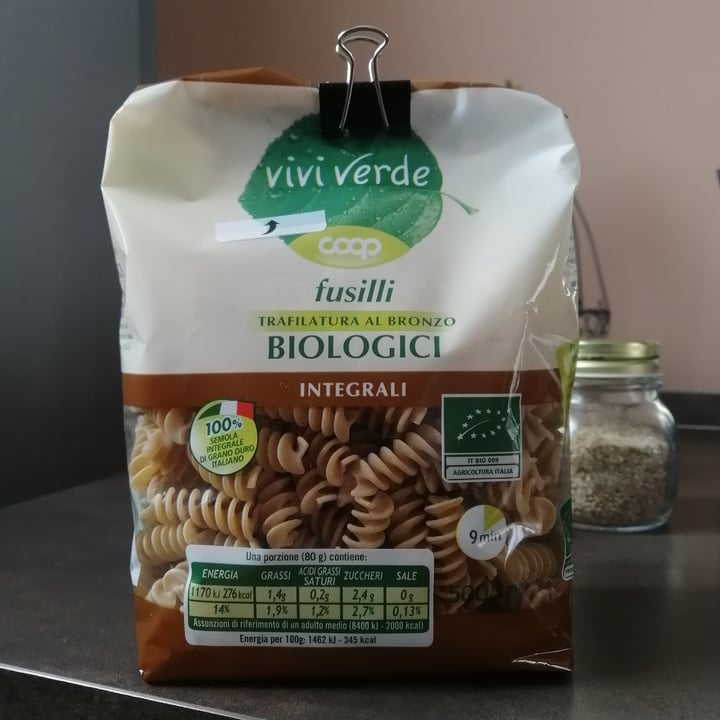 photo of Vivi Verde Coop Fusilli Integrali shared by @lucelice on  24 Apr 2022 - review