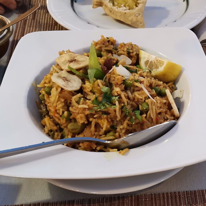 photo of Restaurante Namaste Nepal Vegetable Biryani shared by @laurauf on  21 Nov 2022 - review