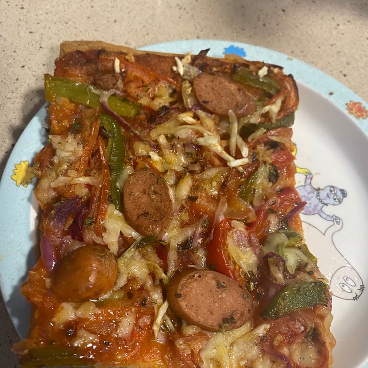 photo of Alice in Wonderpie Pizza con salchicha vegana shared by @susana01 on  28 Jan 2021 - review