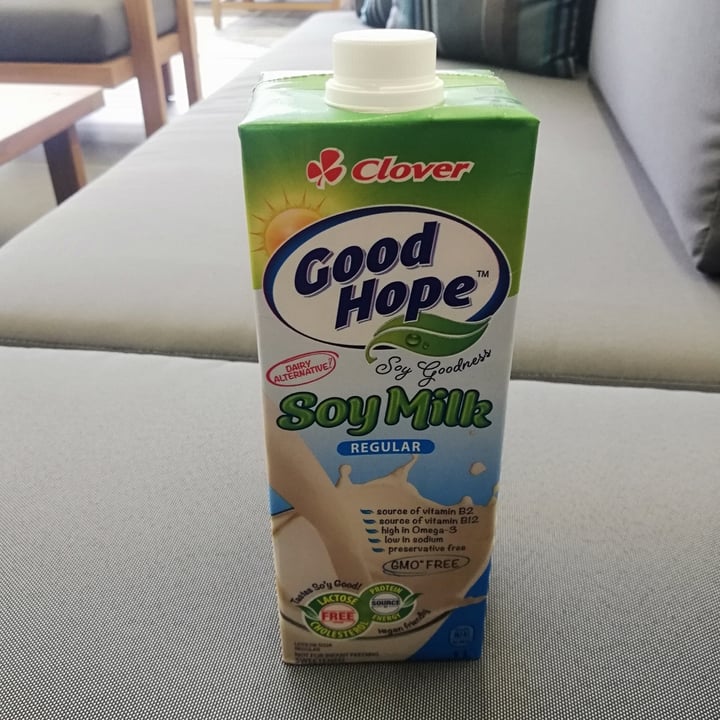 photo of Clover Soy Milk - Regular shared by @maxinenosworthy on  27 Sep 2021 - review