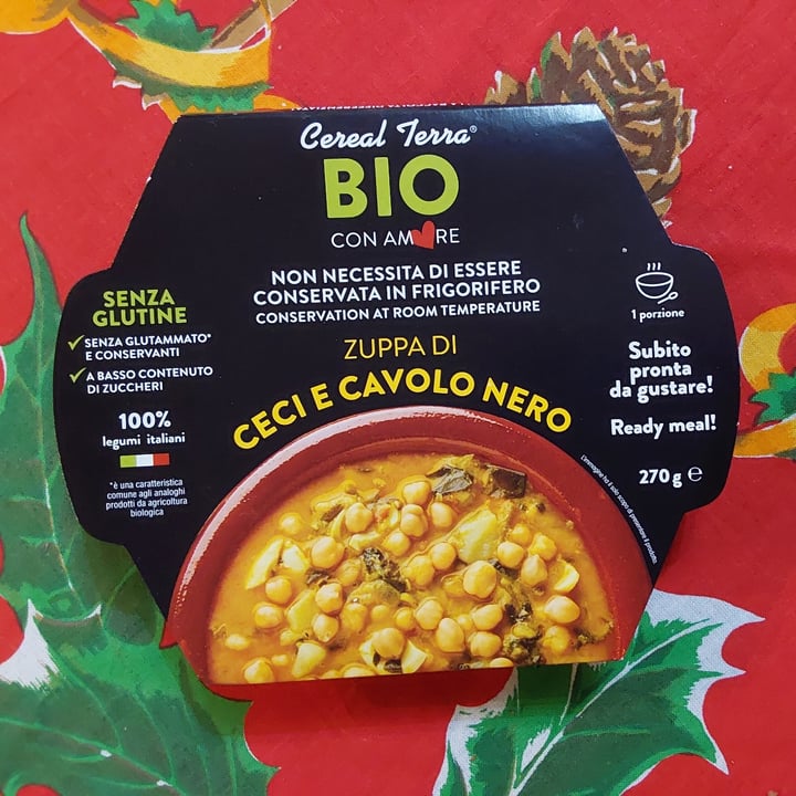 photo of Cereal Terra Zuppa Di Ceci E Cavolo Nero shared by @suinonero on  15 Nov 2022 - review
