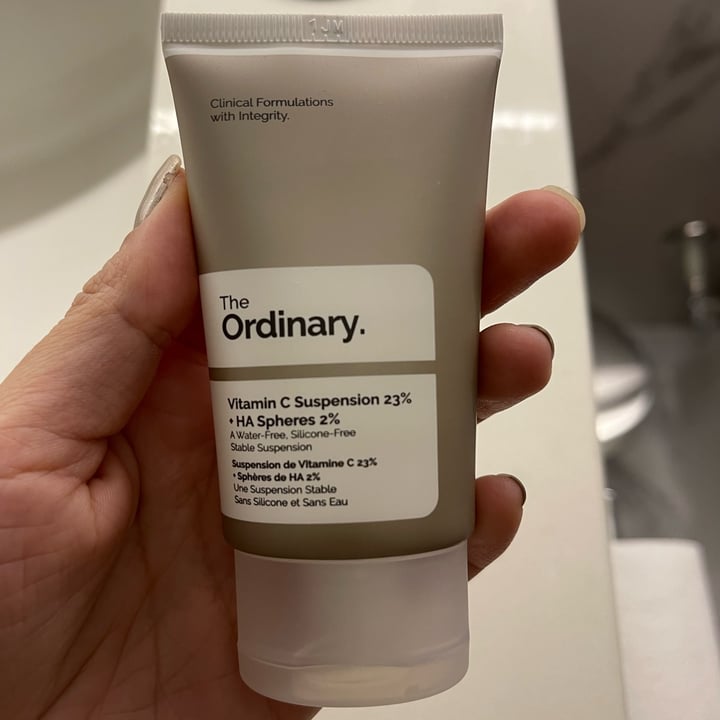 photo of The Ordinary Vitamin C suspension 23%+HA spheres 2% shared by @brunabruni on  09 May 2022 - review