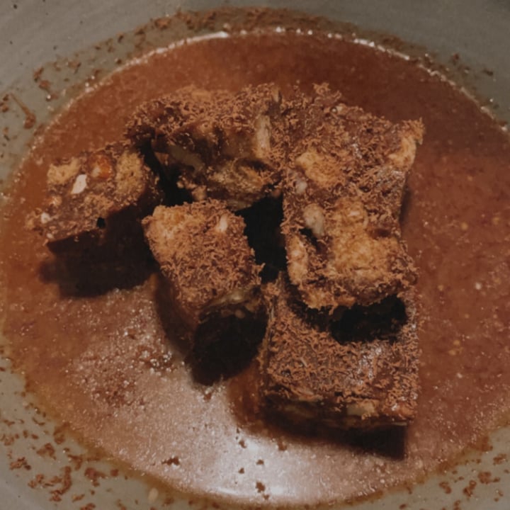 review photo of Mother Earth - Healthy Vegan & Vegetarian Restaurant Chocolate coffee dessert shared by @dorindigenova on 06 Dec 2021 - review