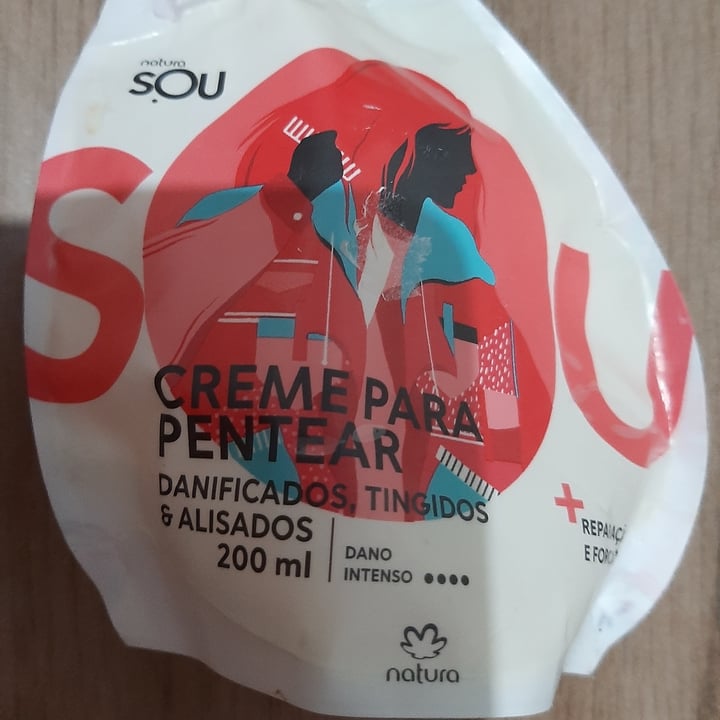 review photo of Natura Creme para pentear danificados tingidos e alisados shared by @rafaellapalmito on 25 Nov 2021 - review