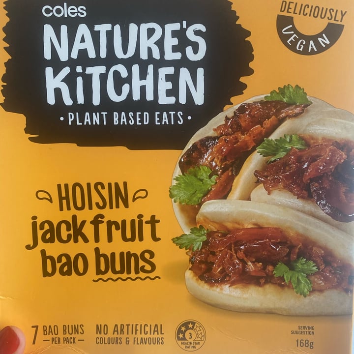 photo of Coles Nature's Kitchen Jackfruit bao buns shared by @balda on  05 Apr 2022 - review