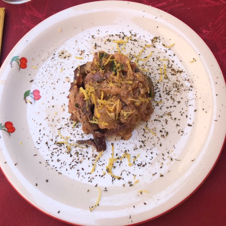 photo of La Bigonza Tartare Di Melanzane shared by @selenes on  19 Jun 2022 - review