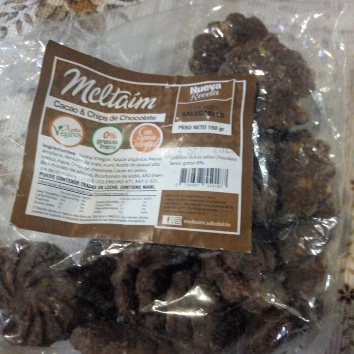 photo of Meltaím Cookies de Cacao & Chips de Chocolate shared by @chechuf on  23 May 2020 - review