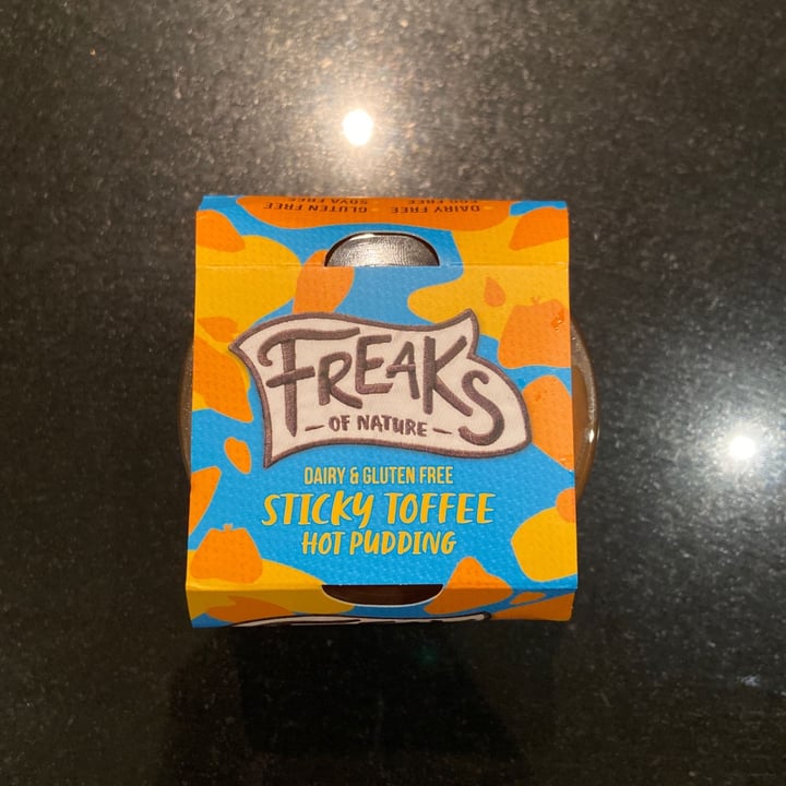 review photo of Freaks of Nature Dairy & Gluten Free Sticky Toffee Hot Pudding shared by @lewthevegan on 06 May 2020 - review