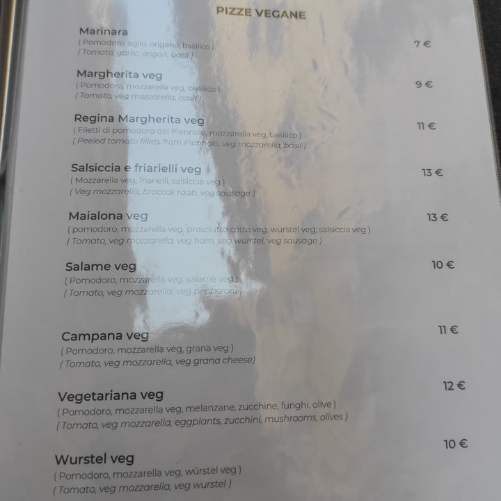 review photo of Ti Do Una Pizza Pizza salsiccia e friarielli veg shared by @vioveg on 12 Aug 2021 - review