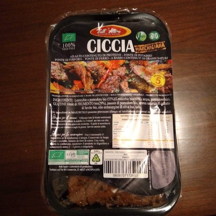 photo of TUTT' ALTRO Alimento Amico Ciccia marchigiana shared by @ambrina on  25 Jan 2022 - review